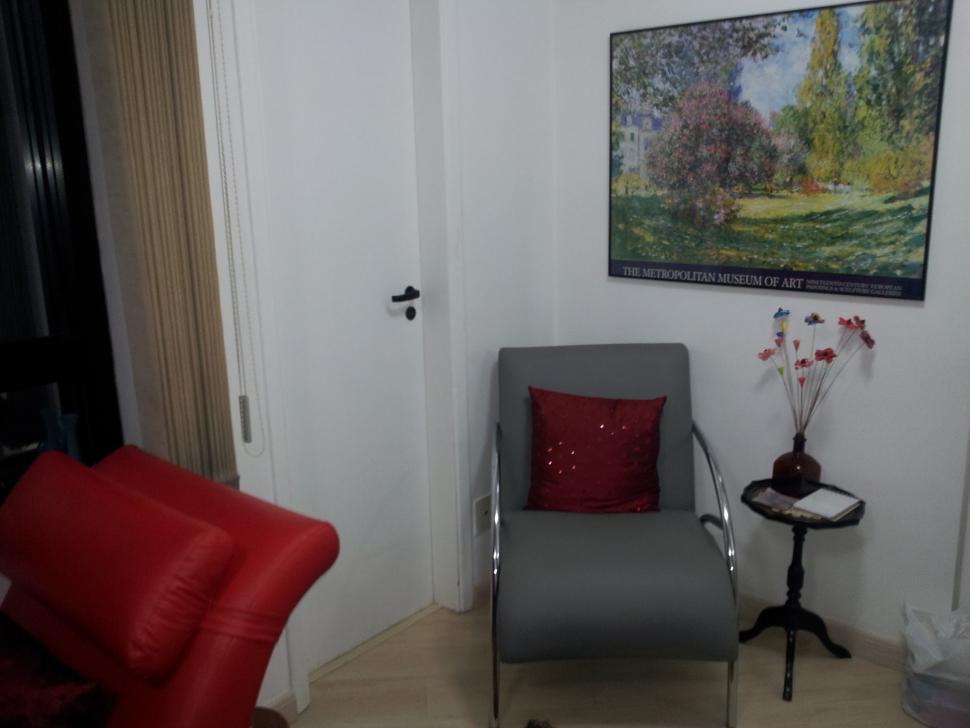 Sala de atendimento do consultório