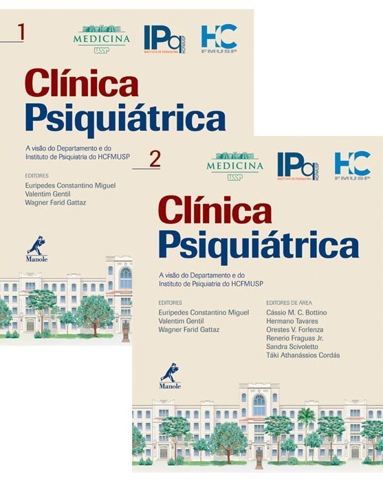 Capa do livro Clínica Psiquiátrica